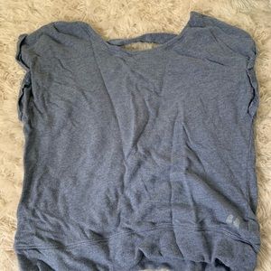 victoria secret open back shirt